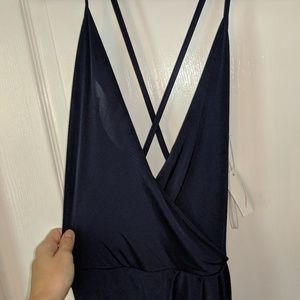 Navy romper size xs